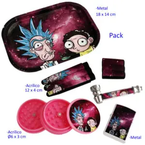 Set de Parafernalia Rick y Morty